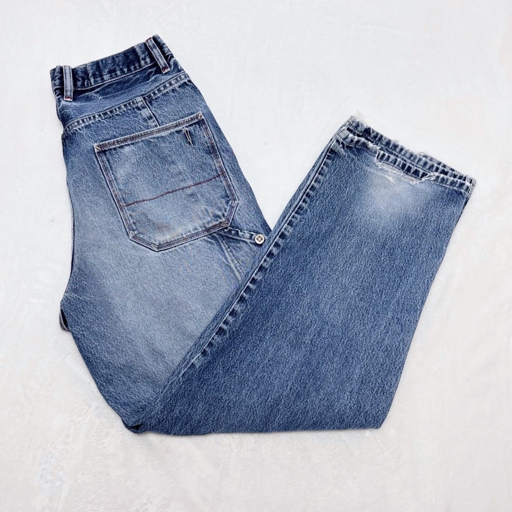Y2K Mecca DNMJean Therapy Wide Leg Baggy Denim 90s Streetwear Grail 36 90s
